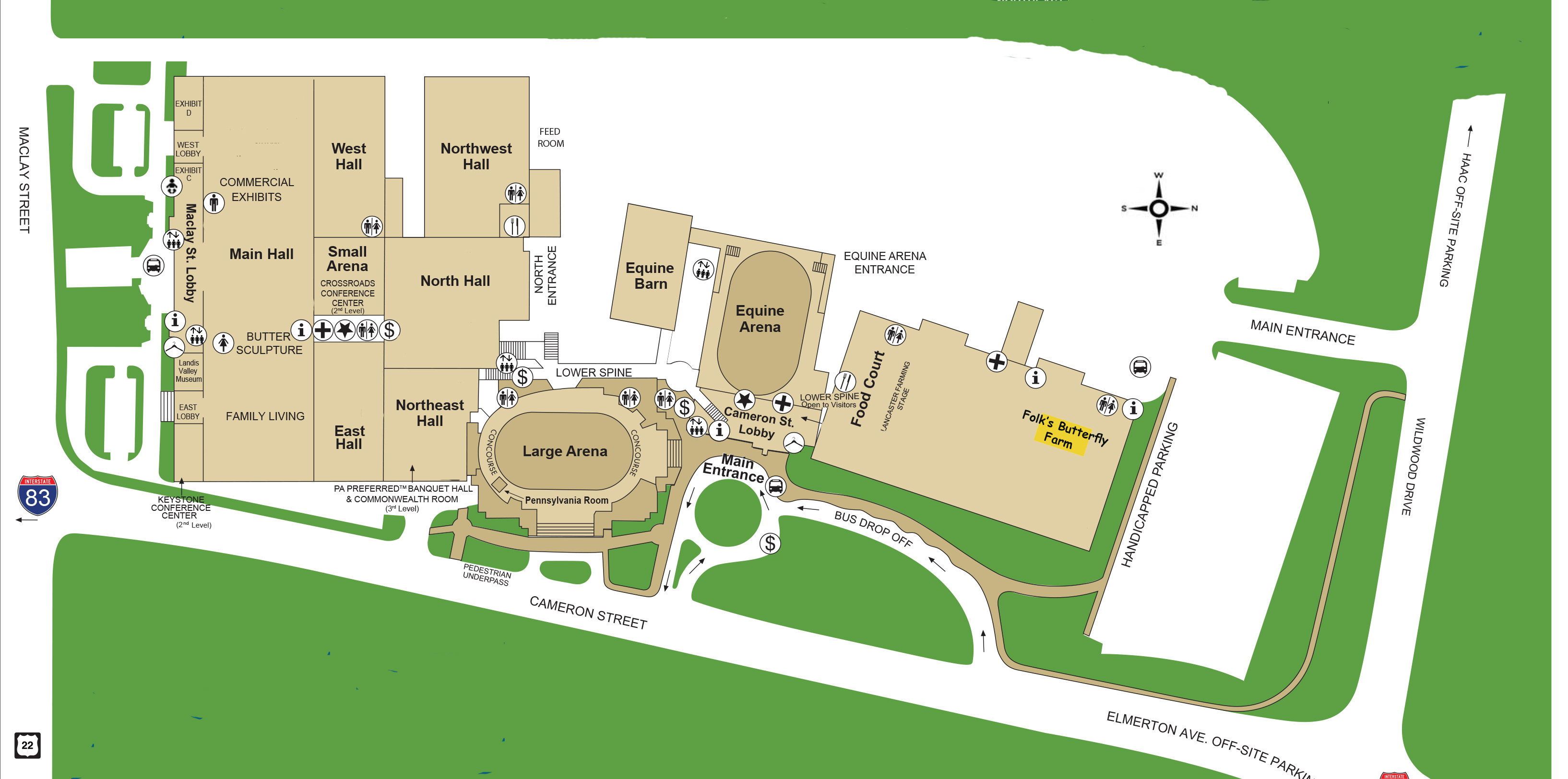 Pa Farm Show Map 2019 See More...